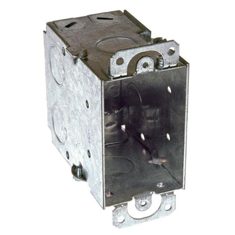 electrical outlet ground metal box|single gang deep electrical box.